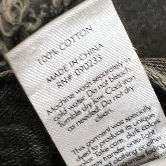 Pacsun Grey Wash Button-Fly Ripped Distressed Denim Jean Shorts Size 0 - Picture 7 of 9